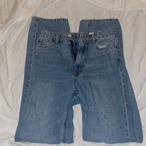 H&M | Loose straight high waist | Size US 2